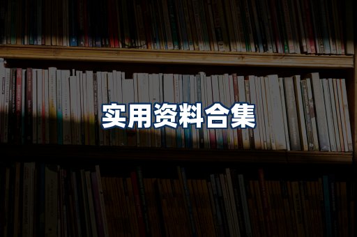 实用PDF资料展示